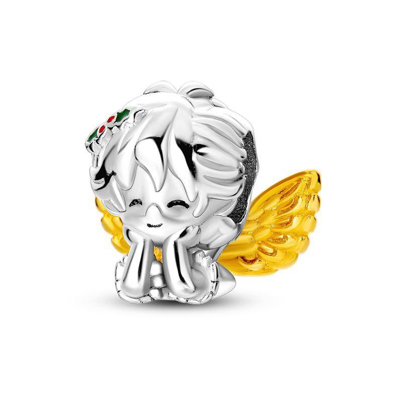 925 Silver Jesus Character Religious Symbol Pendants Bracelet Charms Fit Jewelry Party Beads DIY Fine Gifts Accessory