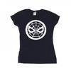 T-shirt in Cotone da Donna con Logo sul Petto di Spider-Man