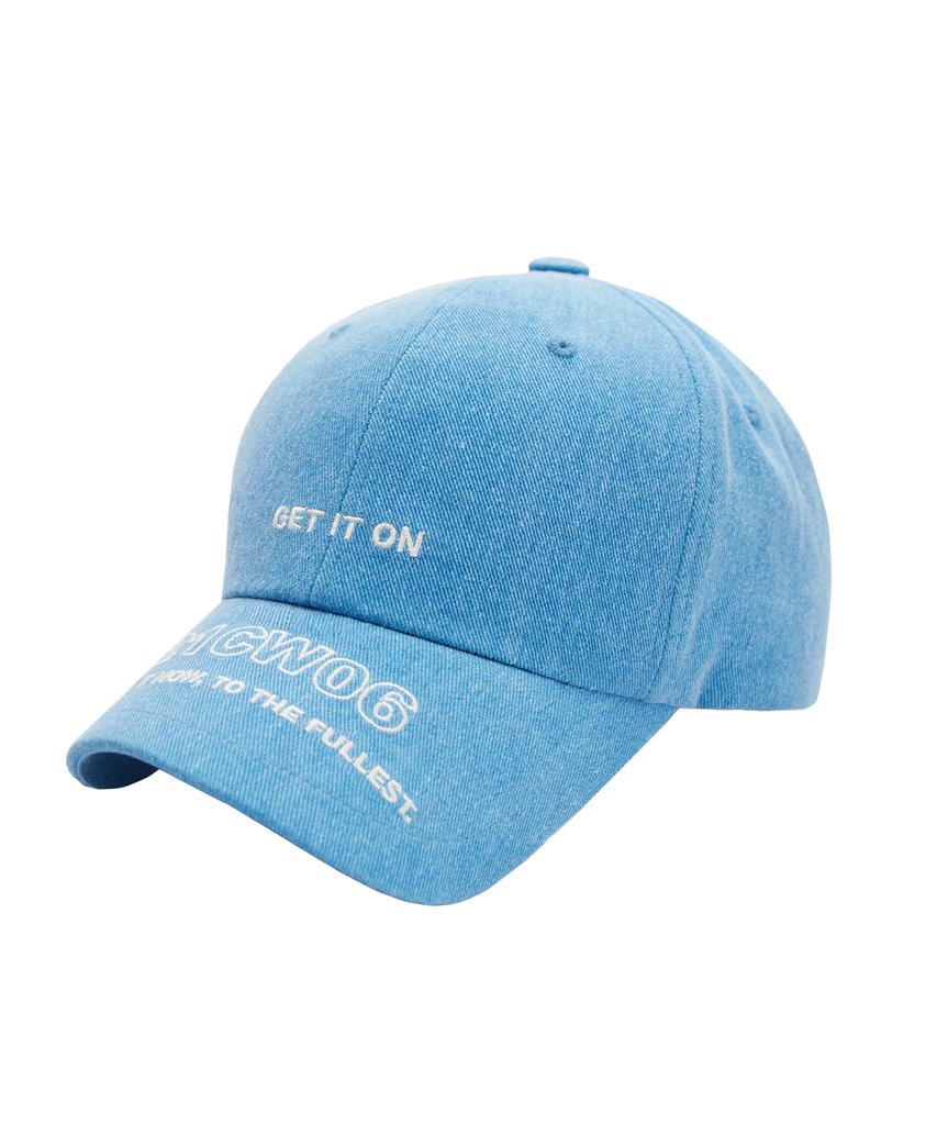 Gesison Pigment Ball Cap_Blue