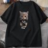 Camiseta Destroy Lonely para hombre, camisetas casuales para hombre, camisetas gráficas, camisetas de algodón de verano, estampado de moda hip hop, ropa de calle Y2k, camisetas de los años 90