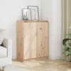 Vidaxl Cabinet, 60X36X84 Cm, Solid Pine Wood