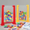 3D Üç Boyutlu Yapboz Oyuncak Yaratıcı Masaüstü Oyunu Yapı Blokları Tangram Matematik Etkileşimli Çocuk Eğitim Oyuncağı