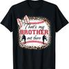 Baseballshirt Dames Zus Dat is Mijn Broer Daar Buiten T-shirt