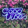 "vibes" Signs Wall USB Powered Lights for Bedroom