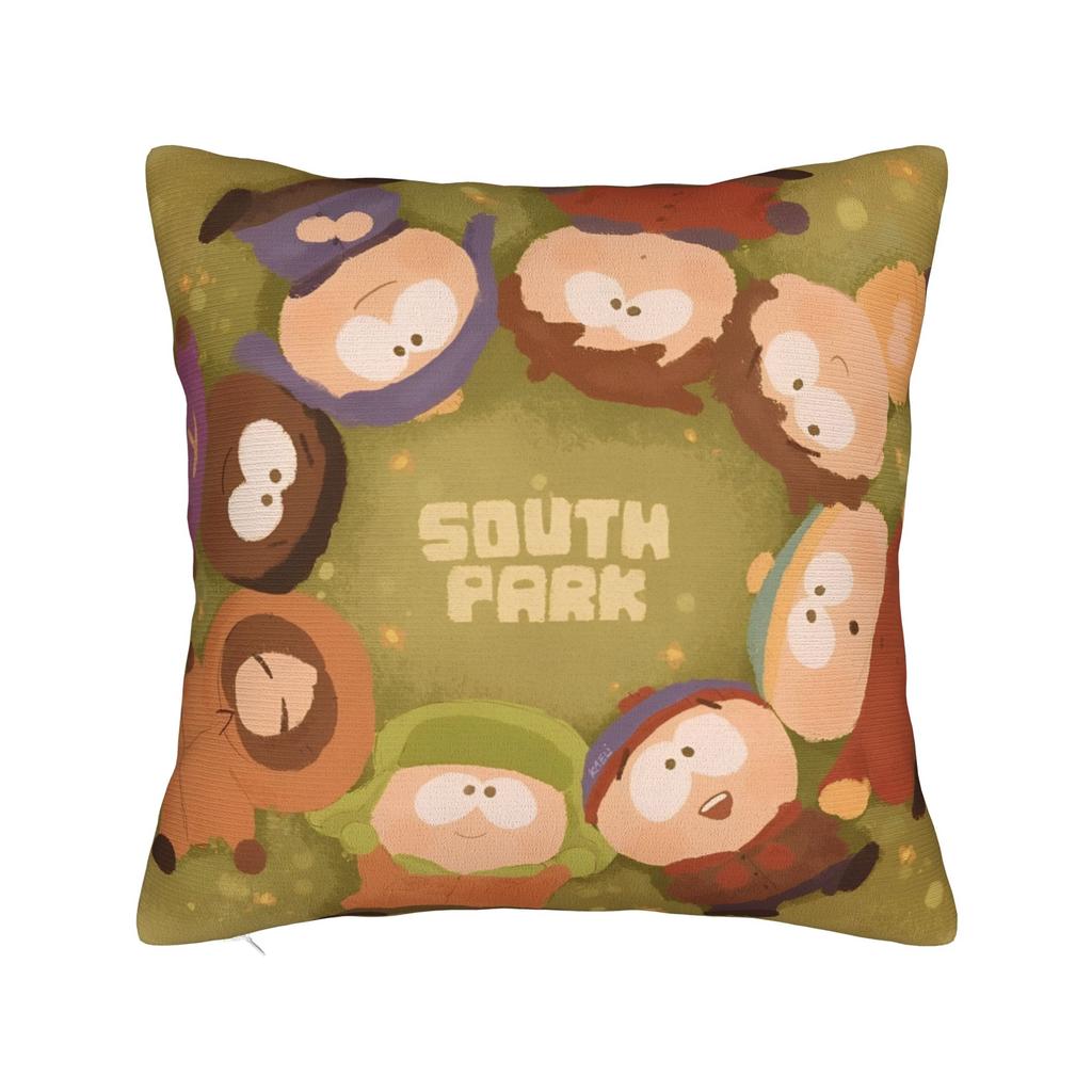 Southpark TV Show Pillow Covers Merch Soft Cushion Cover Decoration Pillow Case Cover Home Multiple Sizes
