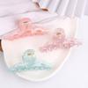 Hair Claw Large Wave Design Back Head Hair Clip Anti-slip Teeth Strong Grip Shark Hair Clip Versatile Hair Accessory