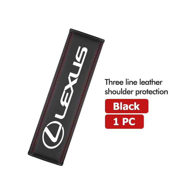 1/2PCS Car Seat Belt Safety Belt Shoulder Cover Auto Accessories For Lexus RX350 IS250 CT200h ES250 ES300h NX300h IS200 GS300OQ9