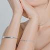 J.Lauren Simple Bold Silver Bangle Bracelet B0961