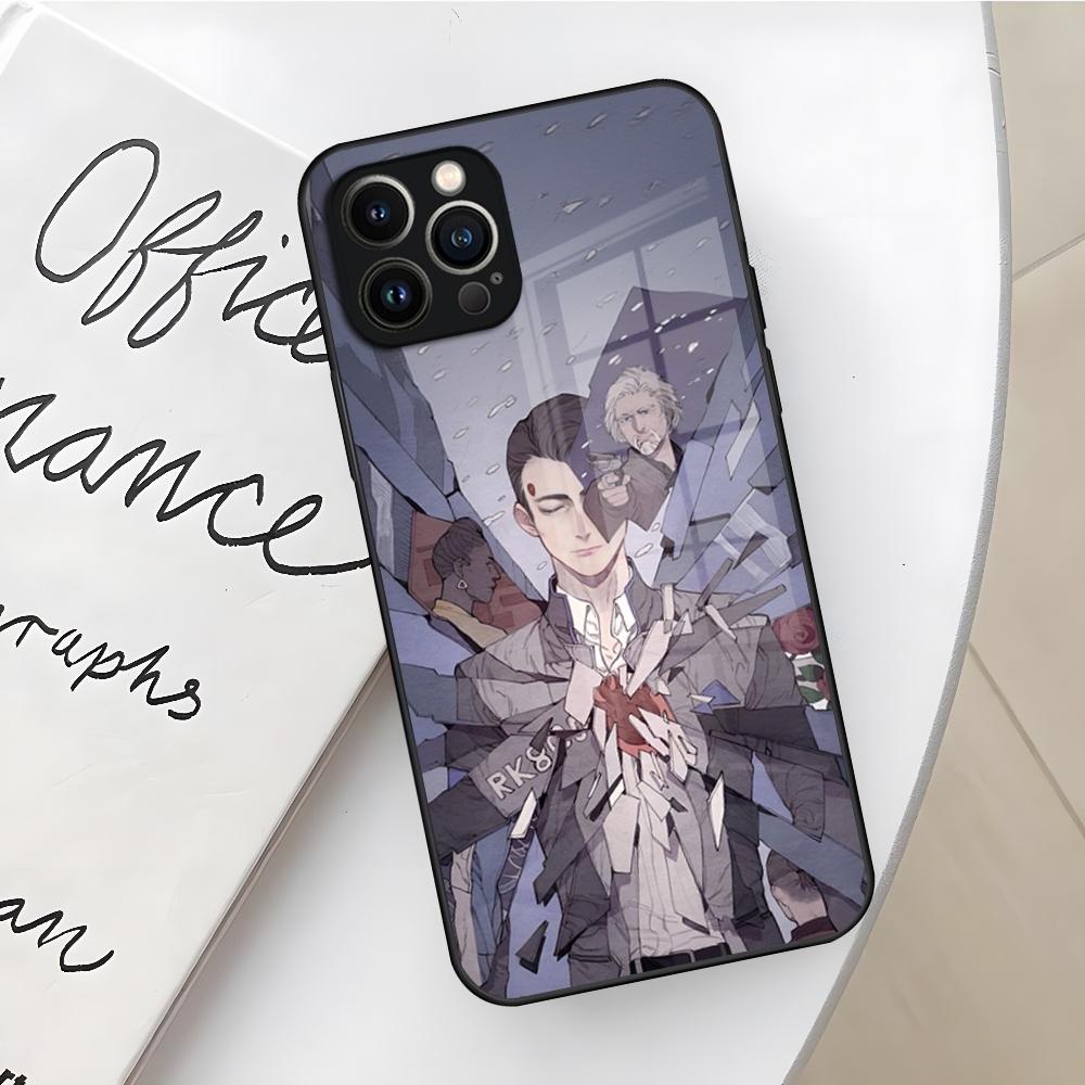 Game Detroit Become Human Phone Case for Iphone 17 16 Air 15 14 12 11 13 Pro Max Mini X Xr Xs Se Puls Glass Cover
