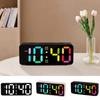 RGB Display Table Clock 12/24H Display Digital Alarm Clock Fashion Desktop Alarm Clock Table
