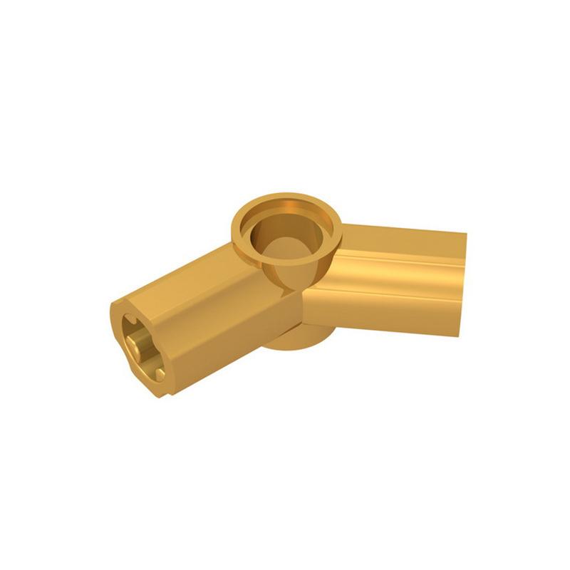 Non-Toxic 10Pcs 32192 135° Axle And Pin Connector Building Blocks Moc Technical Accessories Compatible With Brick Toys