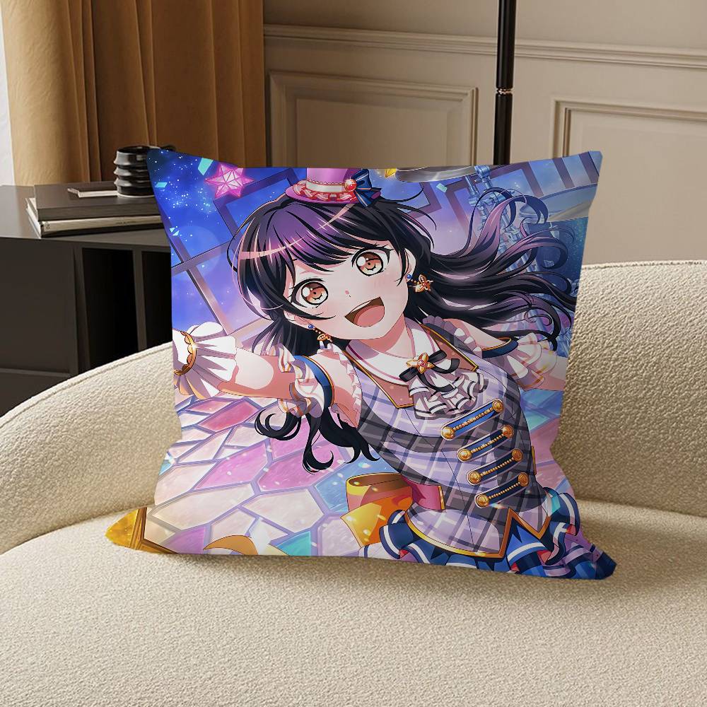 Futaba Tsukushi Personalized Pillow Cover Kids Bedroom Wild Party Decor Pillowcase kid Birthday shower Gift