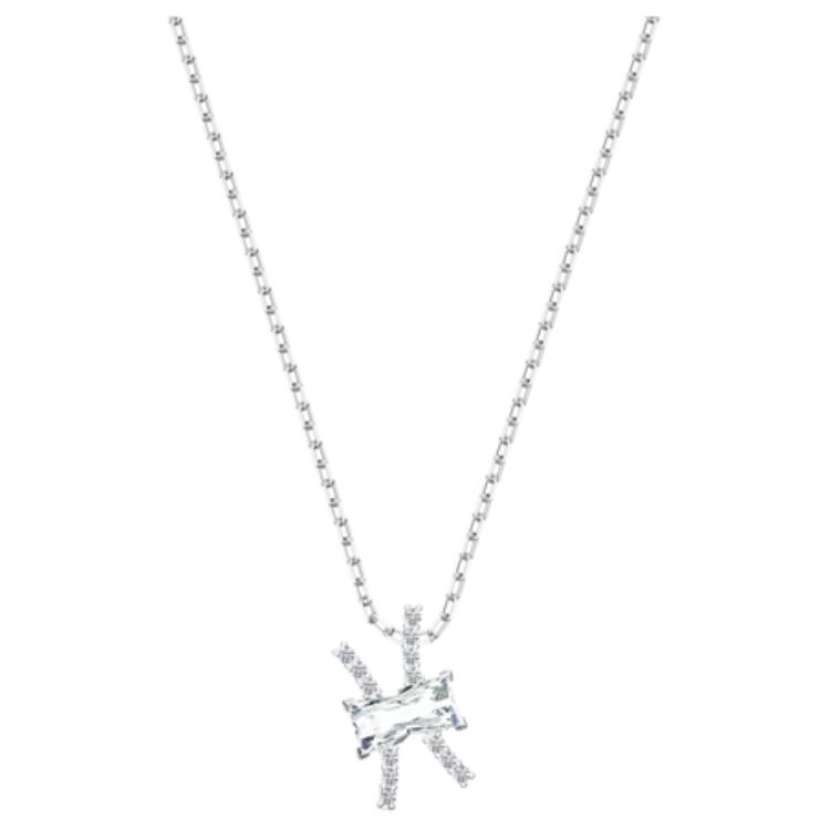 Swarovski Zodiac II 925 Sterling Silver Necklaces Womens