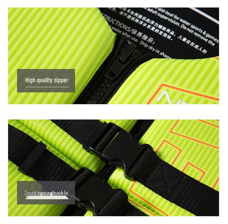 Professional Adult Marine Life Jacket – Large Buoyancy Fishing Vest for Men and Women, Ideal for Snorkeling and Sea Swimming.