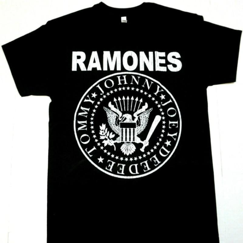 Ramones Distressed Punk Rock Unisex T-Shirt Vintage Band Grafik T-Shirt Unisex T-Shirt Grafik T-Shirt