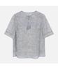 THURSDAY ISLAND Border Mix Blouse_T254Abl216W