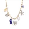 Roestvrij Staal Oceaan Stijl Schelp & Zeester Ketting Armband Set