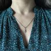Ciondolo in argento con zirconi cubici (2191605)