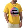 Cybertruck Cyber Truck Graffiti Future Aesthetic T Shirt Harajuku Short Sleeve T-shirt 100% Cotton Graphics Tshirt Tops