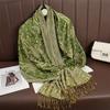 24Color Luxury Bohemian Style Shawl Women Scarf Jacquard Paisley Pattern Designer Lady Muslim Hijab Pashmina