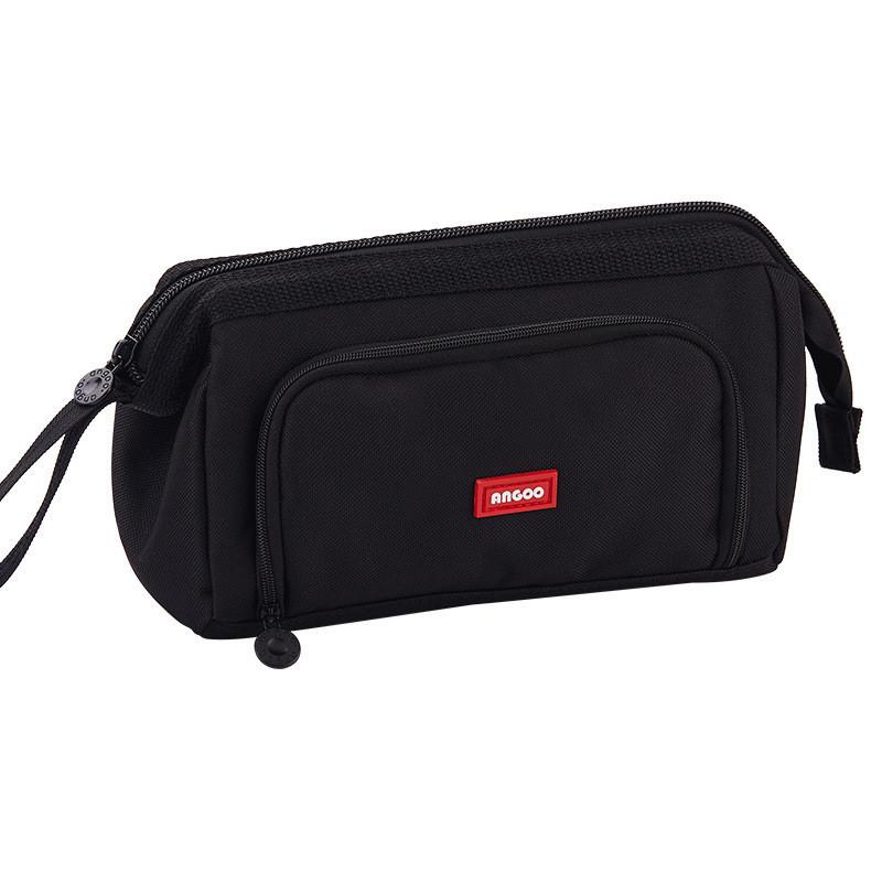 2024 Large Capacity Canvas Pencil Case For Students With Multiple Colors And Compartments