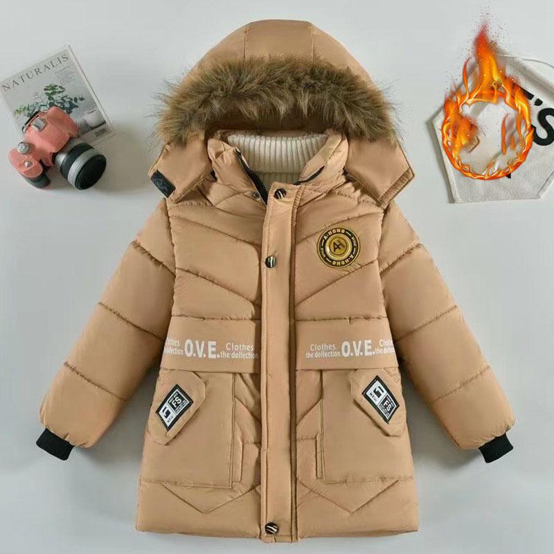 Children's Autumn and Winter Jackets for Boys, Fashionable Cotton-padded Jackets for Babies, Cotton-padded Jackets for Boys