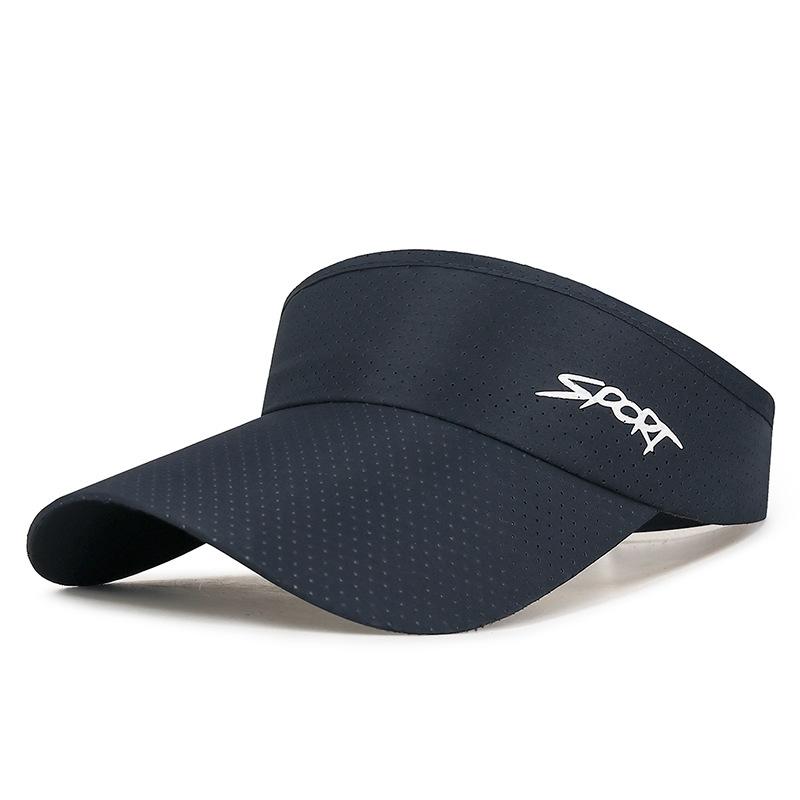 Summer Outdoor Marathon SPORT Open-top Hats for Men and Women Running Sports Quick-drying Perforated Sun Hats
