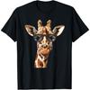 Giraffe Sunglasses T-Shirt