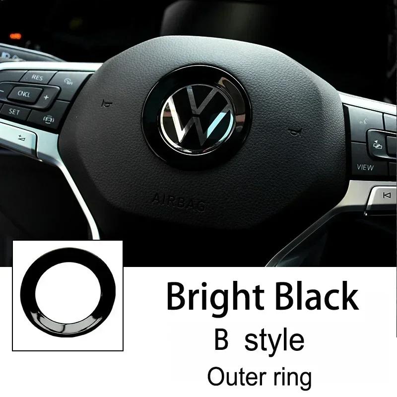 Adesivo Emblema Volante Auto T28 Accessori Interni Per Volkswagen GTI Polo Golf Passat Scirocco Beetle Tiguan Magotan