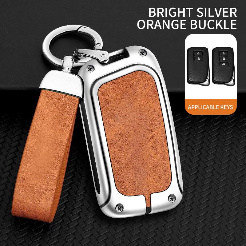 Lexus ES200 Key Case for ES300h, RX350h, NX200, RX300: Metal Shell Buckle