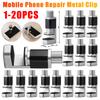 1-20PCS Adjustable Metal Clip for Phone Screen Universal Cellphone Repair Tools LCD Display Screen Fastening Fixing Clamp Tool