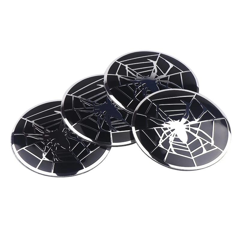 4Pcs 56/60mm Universal Car Styling Wheel Hub Center Cap Cover Wheel Sticker Auto Accessories Stem Caps1