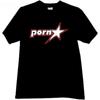 Unisex's Tees PORNSTAR Print Cool T-shirt In Black Unisex Fashion Tshirt Graphic T Shirts Unisex Clothing Harajuku Y2k Tee