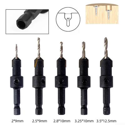 1pcs Drill Bit 2.8×10mm 2×9mm 3.25×10mm 3.5×12.5mm Hex Shank