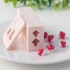 Soft Pottery Polymer Clay Mold 3D Mushroom Lemon Rhombus Beads Design Bead Roller Diy Earrings Necklaces Jewelry Making