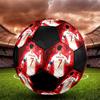 CR7 Print Size5 Soccer Ball, Colorful, Suitable for All Ages, Machine-stitched, PVC Material, Competition Grade,durable and High Bounce