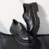 Lace-Up Outdoor Male Shoes 2025 New Mens Brogue Casual Shoes Leather Men Business Shoes Fashion Thick Bottom Man Oxford Footwear