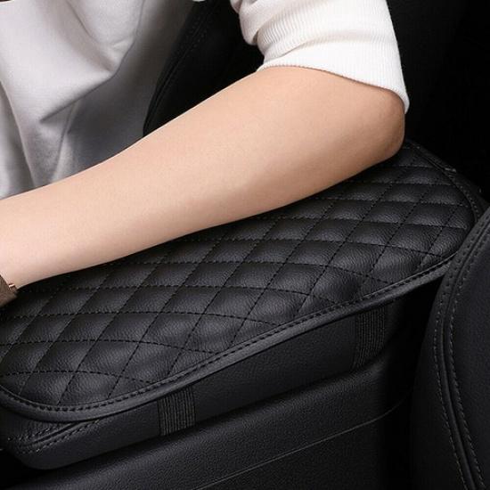 Universal Auto Armlehne Kissen Abdeckung Mittelkonsole Box Pad Leder Schutz
