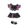 Niannyyhouse 20cm Plush Clothes Jacket Skirt Shoes School Suit Cotton Doll Dress Up Doll Accessories