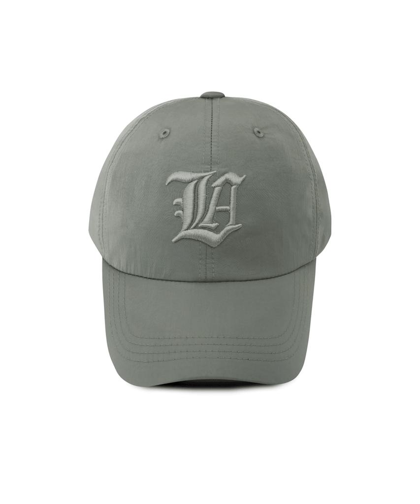 Linebinyu New La Bold Nylon Ball Cap - Khaki