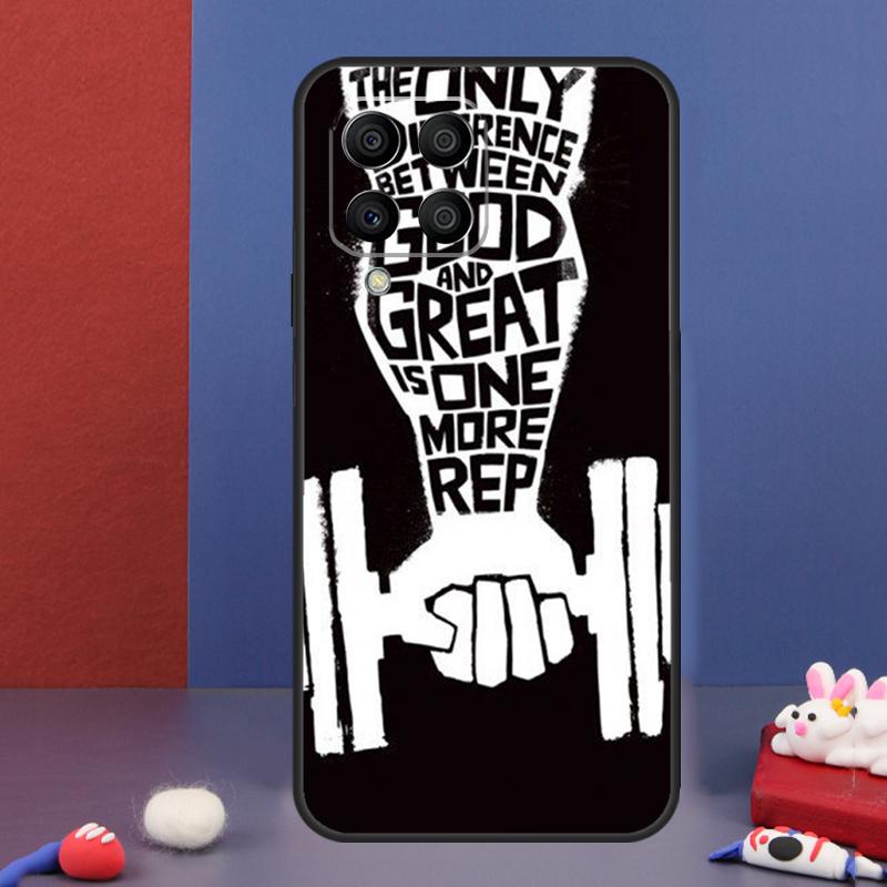 Bodybuilding Gym Fitness Case For Samsung Galaxy M31 M21 M11 M13 M54 M34 M14 M56 M36 M16 M53 M32 M52 M35 M55 M15 M06