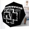 1 Stück Rammstein-Themen-Regenschirm, Hochwertig, Automatisches Öffnen und Schließen, Multifunktionaler Regenschirm G0811018