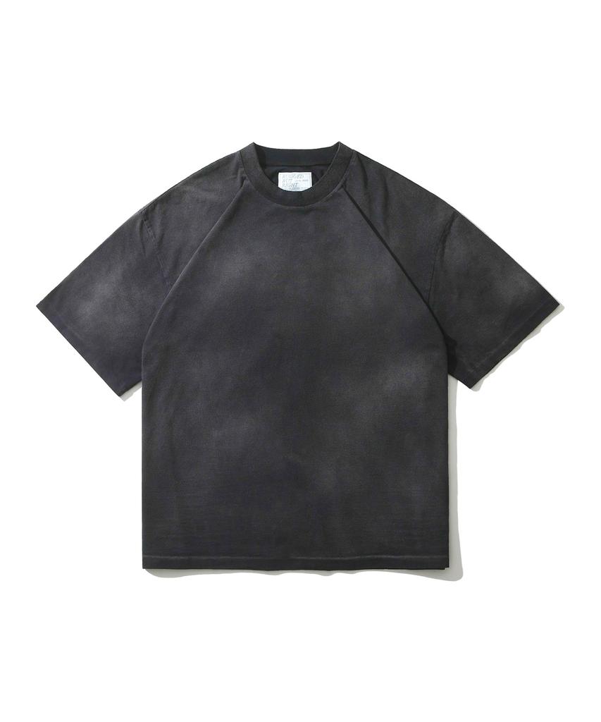 WEIRD THINGS FOUND Deadstock Inside Out Overdyed T-Shirt Core 03 S/S (Washed Grey)