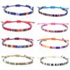 Anklets For Women Woven Fabric Foot Leg Bracelet Men Handmade Rope Braid Knot Beach Barefoot Weave Ethnic Boho Adjustable Charm