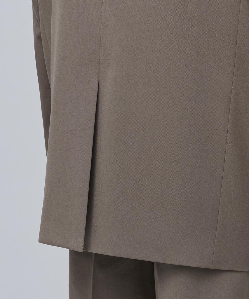 Musinsa Standard Daddy Shoulder Oversized Blazer [Dusty Beige]