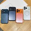 Magnetiskt tunt ringskal för telefon med finhåligt linsskydd för Apple 17 Pro Max, Kompatibelt med 16, 15, 14, 11
