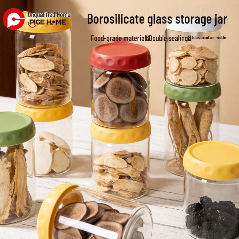 Luchtdichte Bewaarpotten van Borosilicaatglas