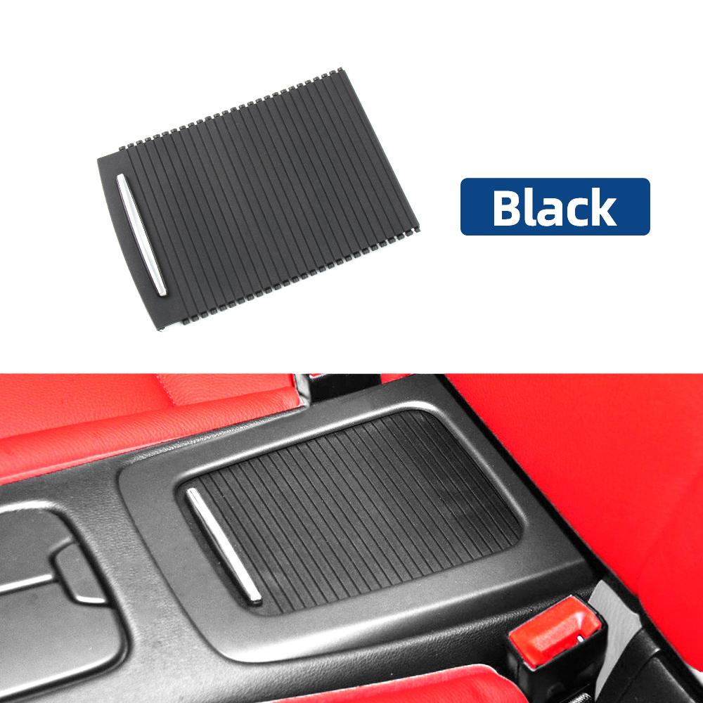 51166963913 Für BMW E92 E93 M3 2006-2012 Konsolen-Stauraumschale Abdeckung Verkleidung Abdeckung Schieberollo Abdeckung Becherhalter Vorhang