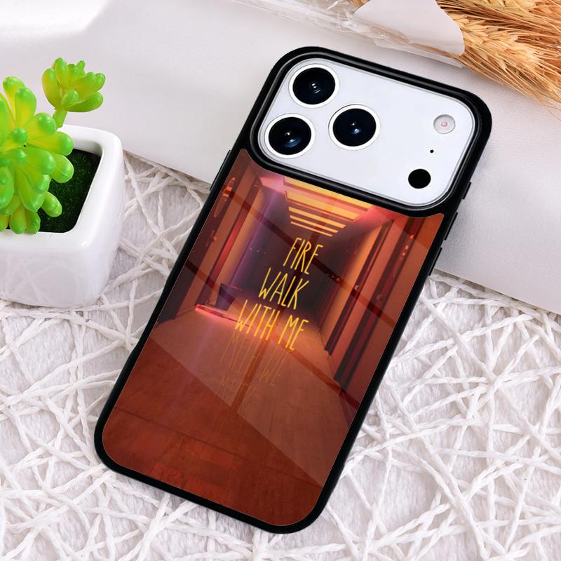 TWIN PEAKS Fire Walk with Me Shockproof Phone Case for iPhone 17 Air 16e 15 11 12 14 13 Pro Max Cover Coque