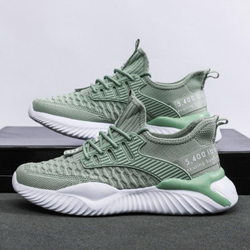 Fashion Men Lace-up Fashion Sneakers Men's Sports Shoes Comfortable Breathable Men Running Shoes Hot Sale Autumn Non-slip Training Shoes